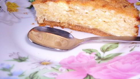 тарт суфле с яблоками