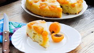 Тарт татен с бисквитным тестом