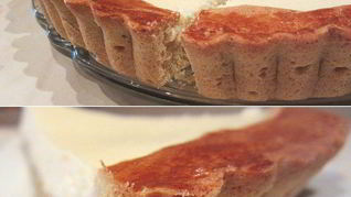 Тарт творожно-ванильный