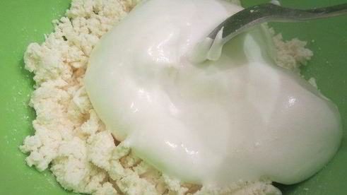 тарт творожно-ванильный