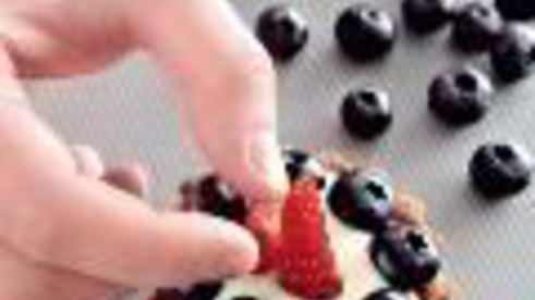 тартинки с заварным сливочным кремом