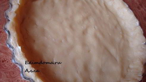 творожно-кокосовый тарт