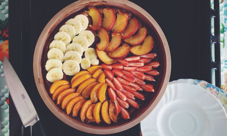 Рецепт творожного тарта с абрикосами