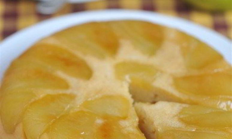 Рецепт яблочного тарта татен на сметанном тесте