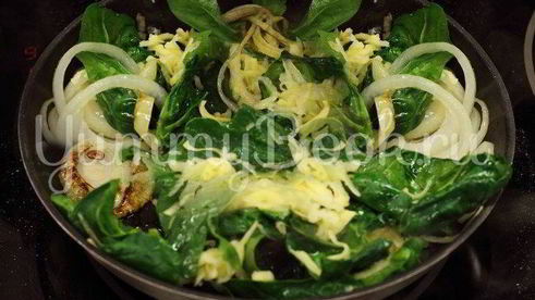 тортилья со шпинатом