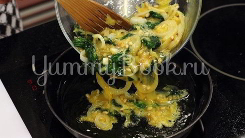 тортилья со шпинатом