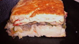 Тортилья трехэтажная