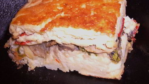 тортилья трехэтажная