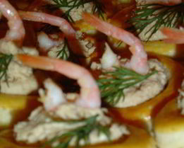 Волованы с горбушей