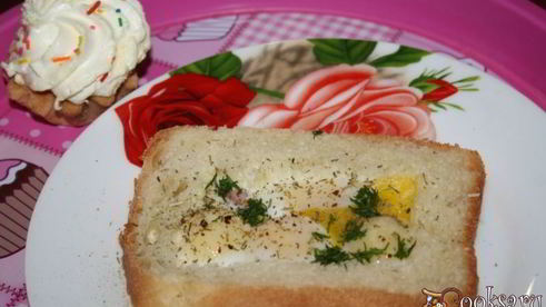 детская яичница малыши в домике