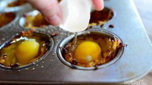 картофельная яичница