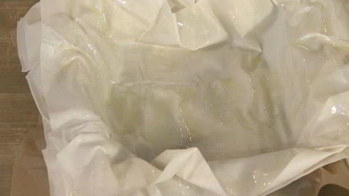 королевская яичница на тесте фило