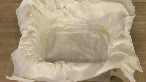 королевская яичница на тесте фило