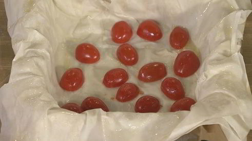 королевская яичница на тесте фило