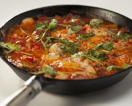 Шакшука с брокколи