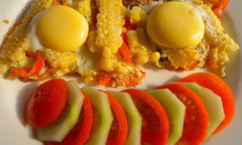 Рецепт веселых яичниц