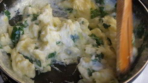 яичница-болтунья для желающих похудеть и не только