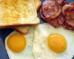 Яичница по-английски