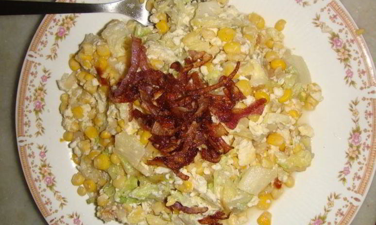 Рецепт яичницы с чили