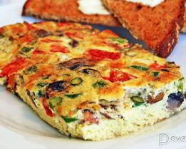 Яичница с грибами