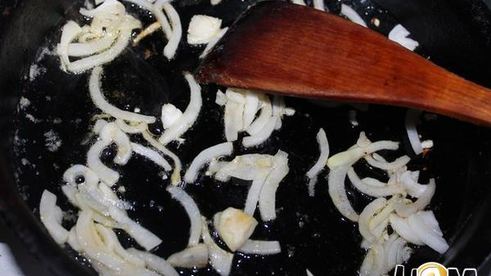 яичница с луком