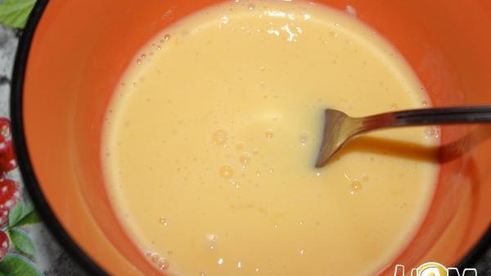 яичница с луком