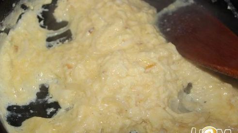 яичница с луком