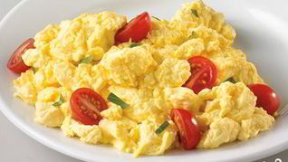 Яичница с молоком