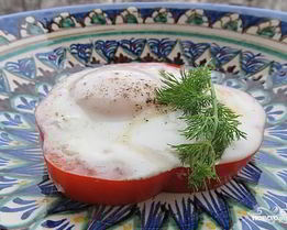 Яичница с жидким желтком