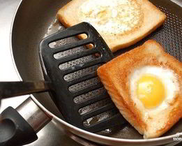 Яичница в хлебе