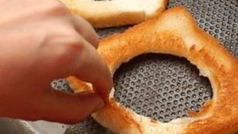 яичница в хлебе