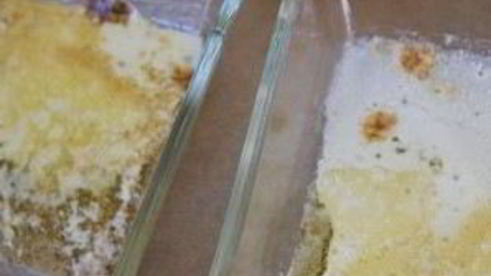 запеченная яичница с зеленью