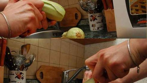 яйца бычьи жареные с гарниром