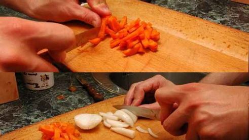 яйца бычьи жареные с гарниром