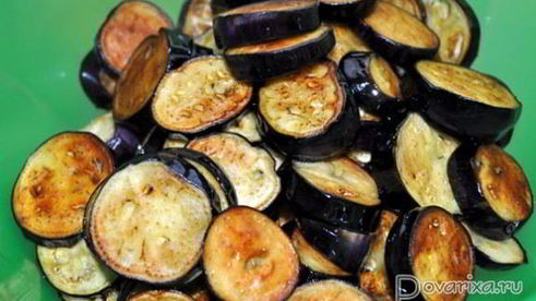 закуска из баклажанов с овощами