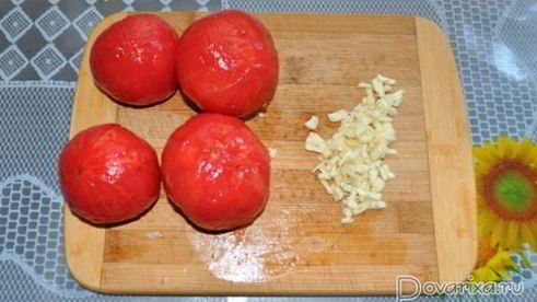 закуска из баклажанов с овощами