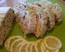 Закуска Пекинская мозаика с сыром