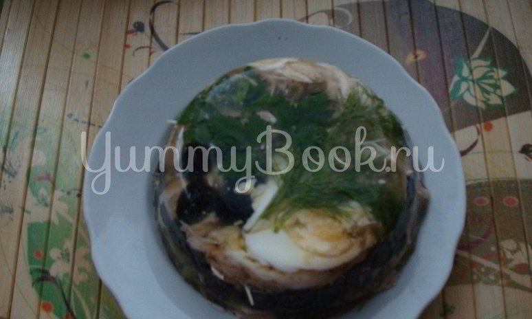 Рецепт заливной закуски из курицы
