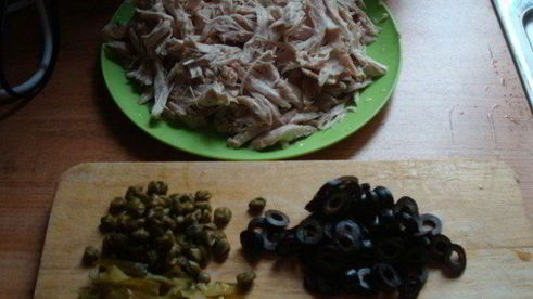 заливная закуска из курицы