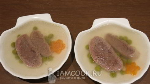 заливное из говяжьего языка