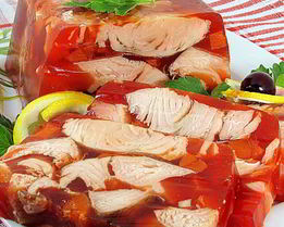 Заливное из судака