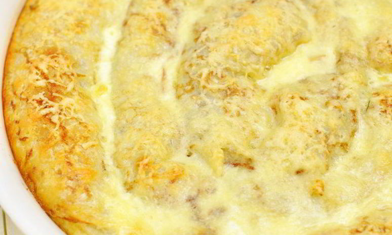 Рецепт блинной улитки с грибным жюльеном