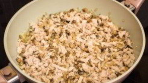 жульен грибной с курицей