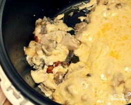 Жульен грибной в мультиварке