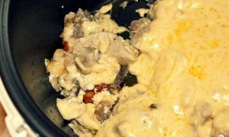 Рецепт жульена грибного в мультиварке