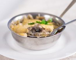 Жульен из шампиньонов