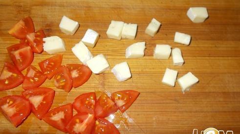 жульен из языка на манговом чатни