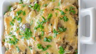 Жульен классический с курицей и грибами