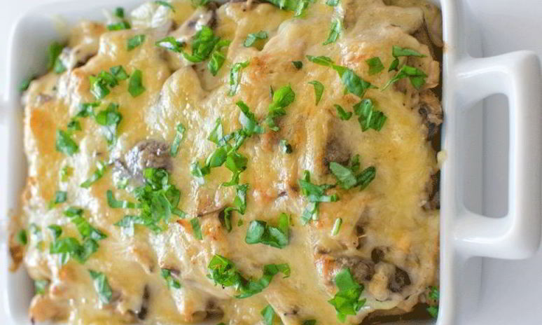 Рецепт жульена классического с курицей и грибами