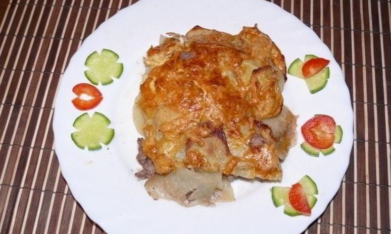 Рецепт жульена с фаршема